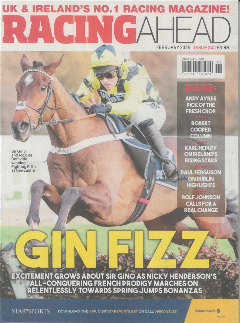 Racing Ahead - FEB 25