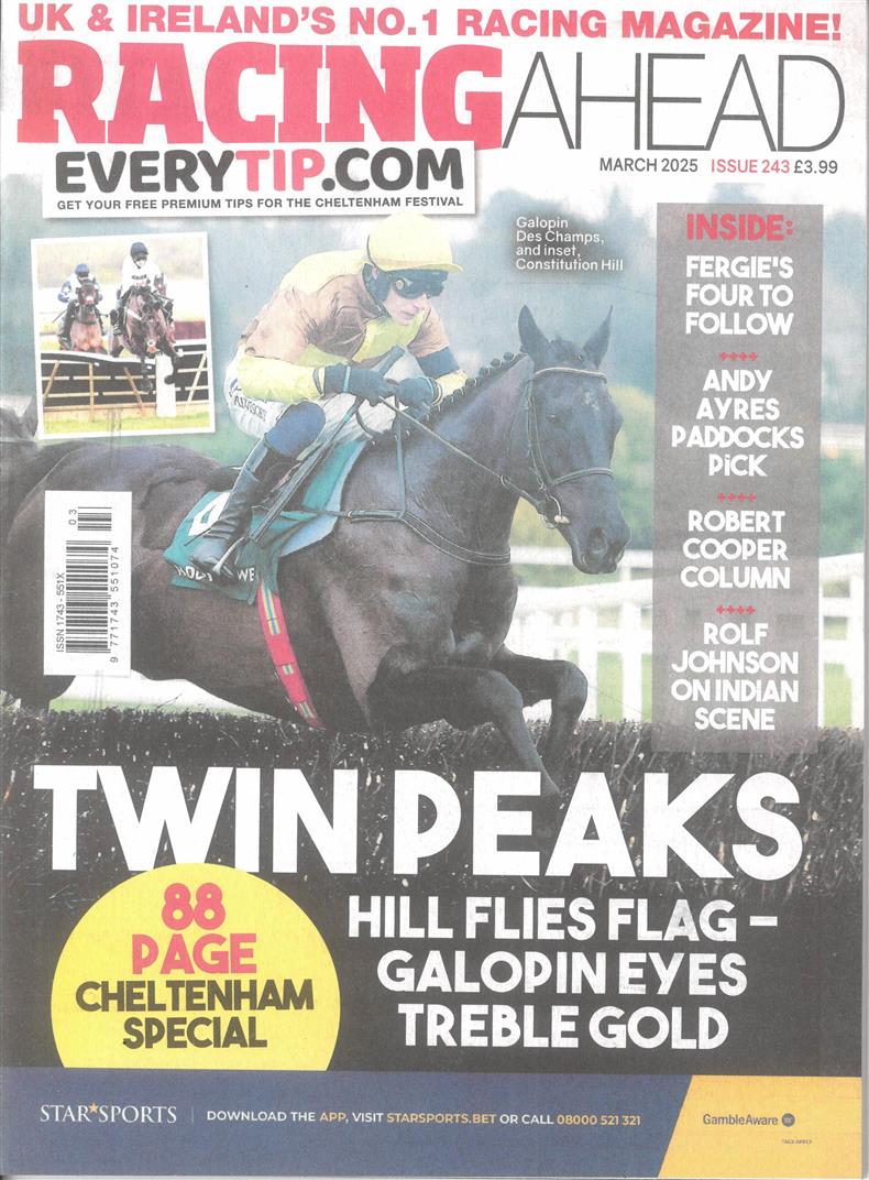 Racing Ahead - MAR 25