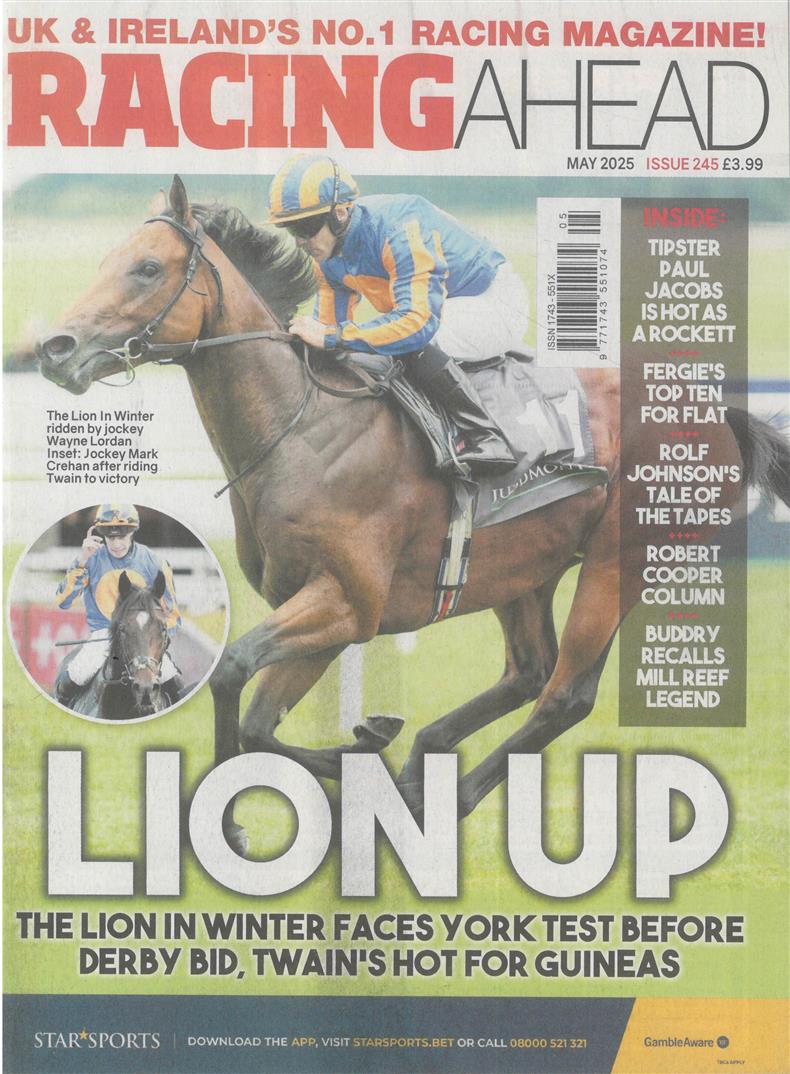 Racing Ahead - MAY 25