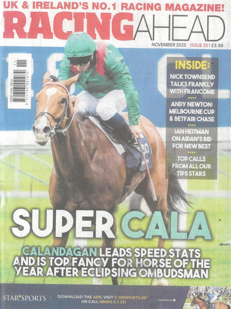 Racing Ahead - NOV 25