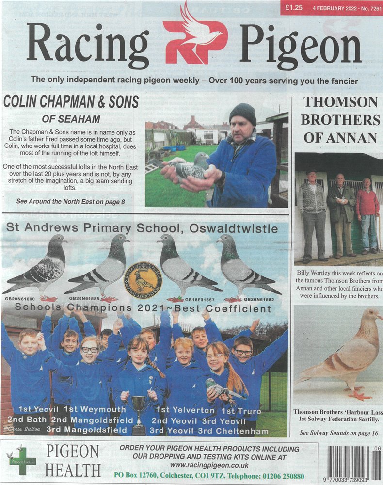 Racing Pigeon Magazine Issue 04/02/2022
