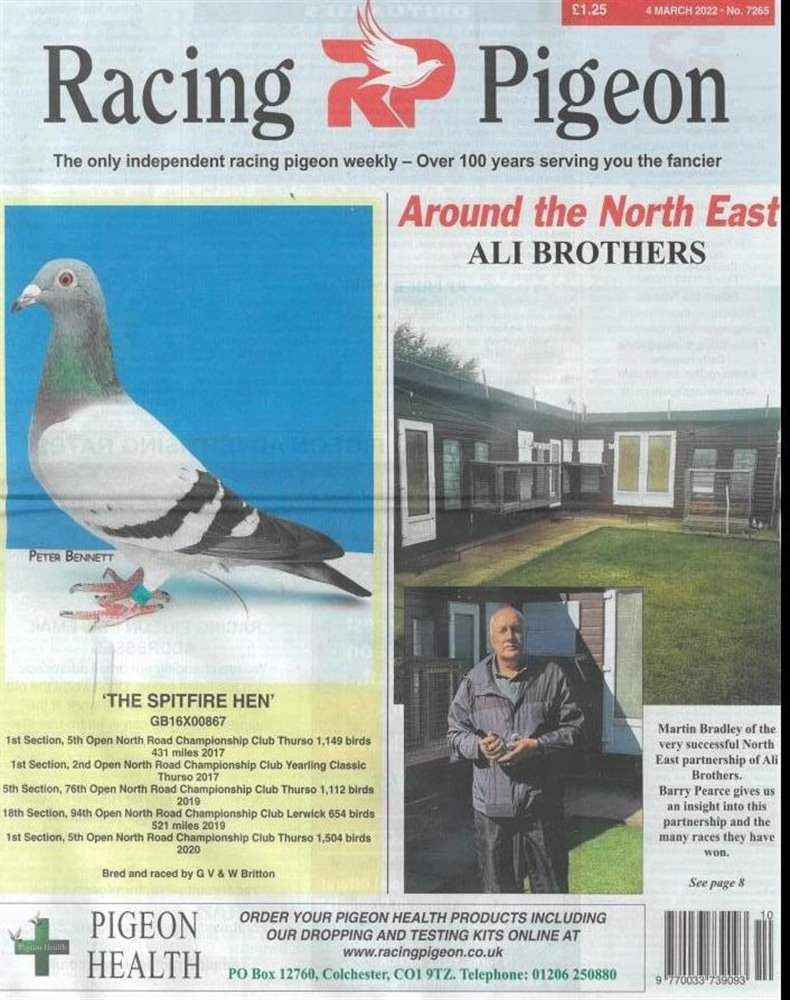 Racing Pigeon Magazine Issue 04/03/2022