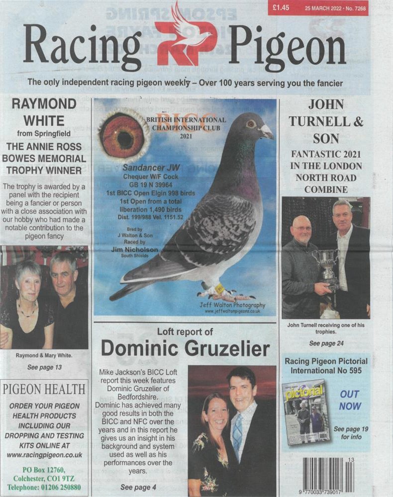 Racing Pigeon Magazine Issue 25/03/2022