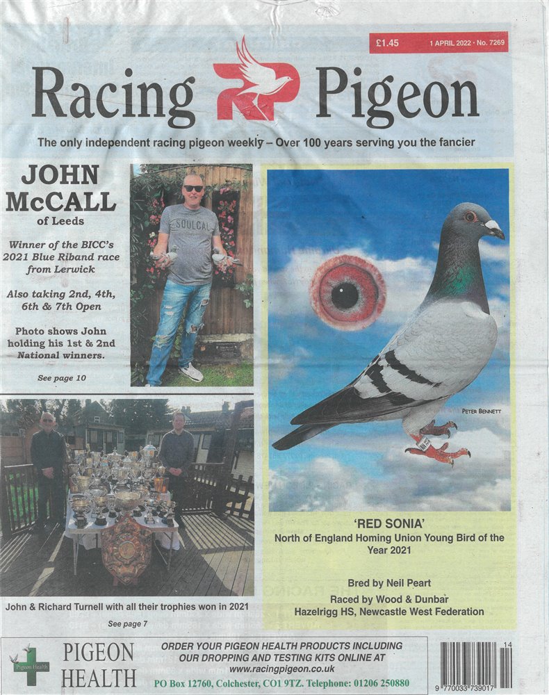 Racing Pigeon Magazine Issue 01/04/2022