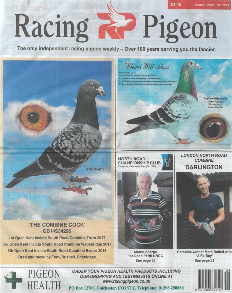 Racing Pigeon Magazine Issue 10/06/2022