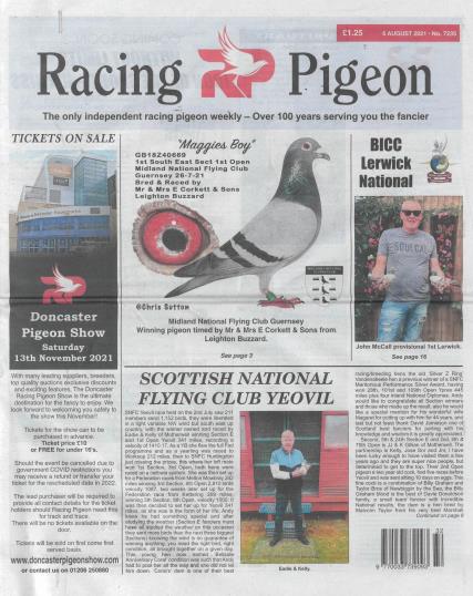 Racing Pigeon magazine