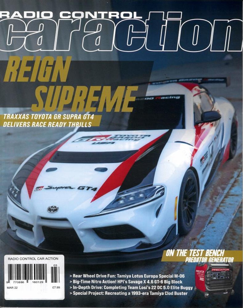 Radio Control Car Action Magazine Issue MAR 22