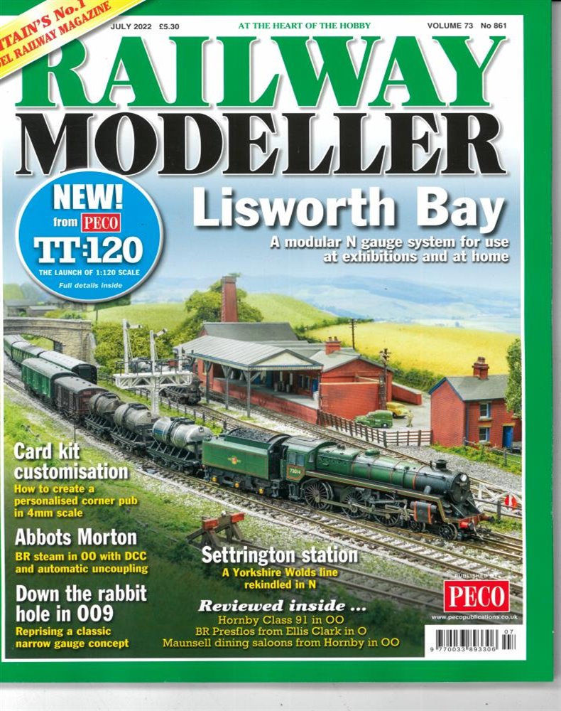 Railway Modeller Magazine Issue JUL 22