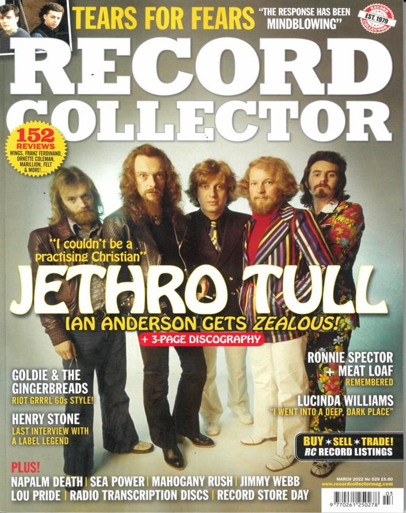 Record Collector Magazine Issue MAR 22