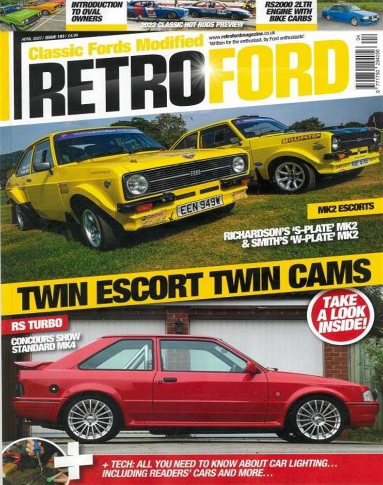 Retro ford Magazine Issue APR 22