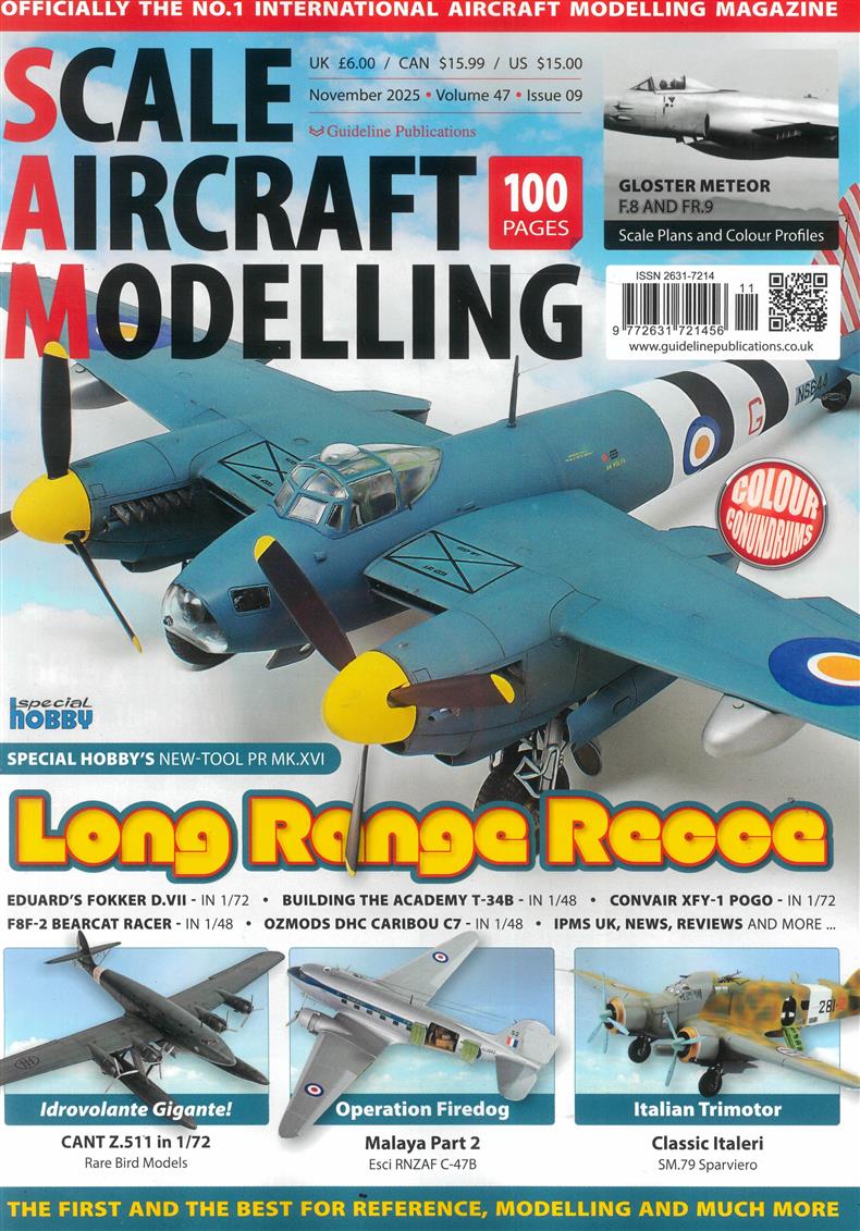 Scale Aircraft Modelling - NOV 25