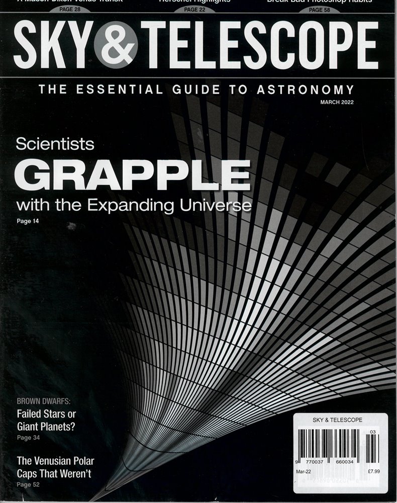 Sky and Telescope Magazine Issue MAR 22