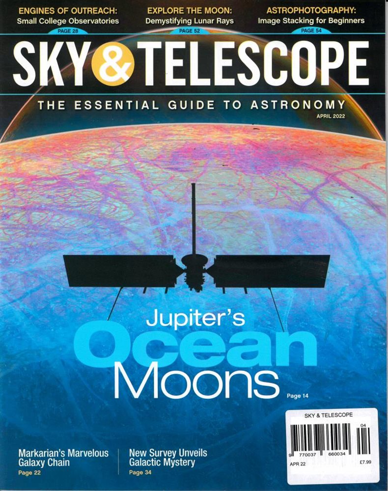 Sky and Telescope Magazine Issue APR 22