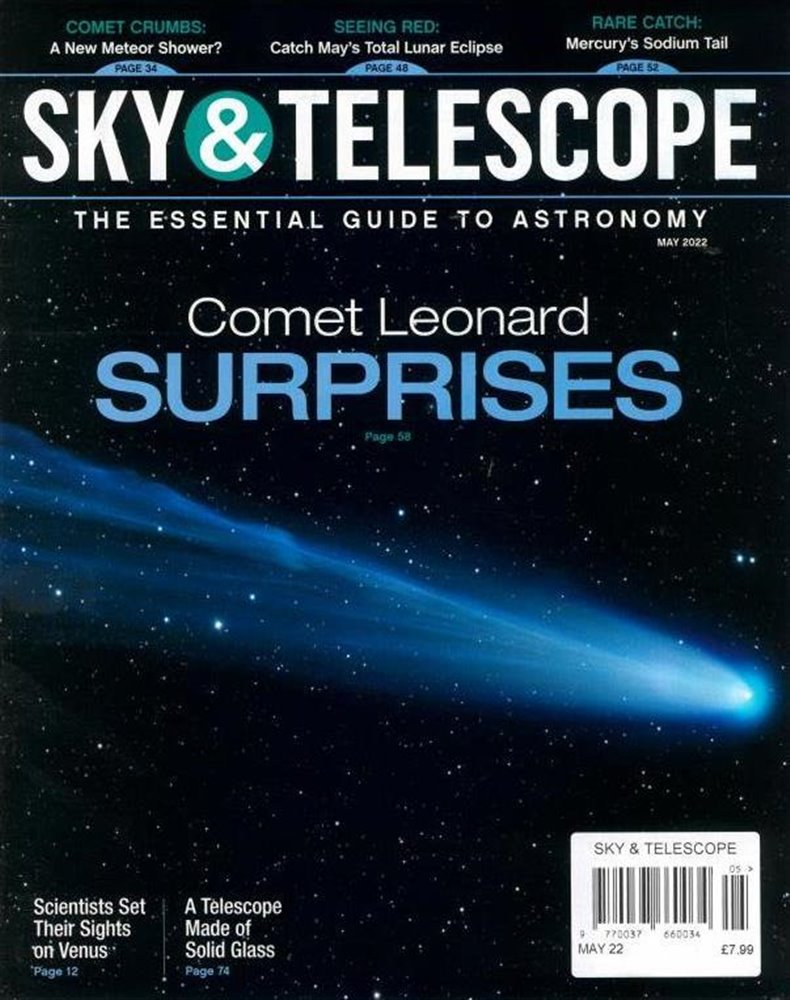 Sky and Telescope Magazine Issue MAY 22