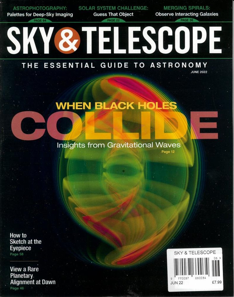 Sky and Telescope Magazine Issue JUN 22