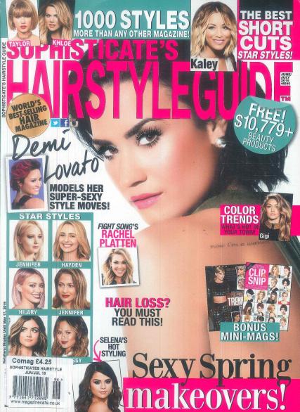 Sophisticate's Hairstyle Guide Magazine at Unique Magazines, magazine ...