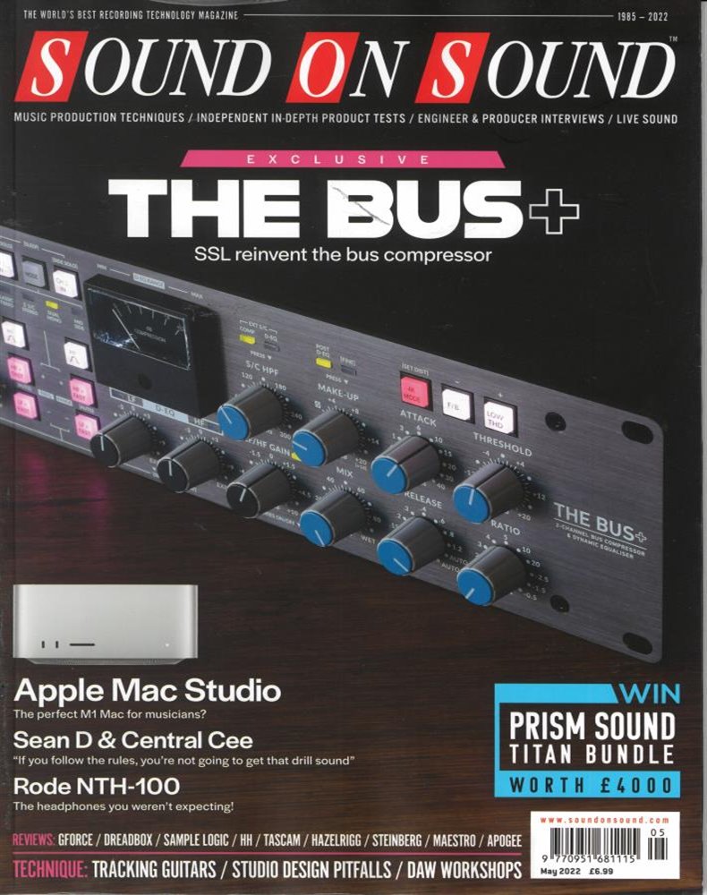 Sound On Sound Magazine Issue MAY 22