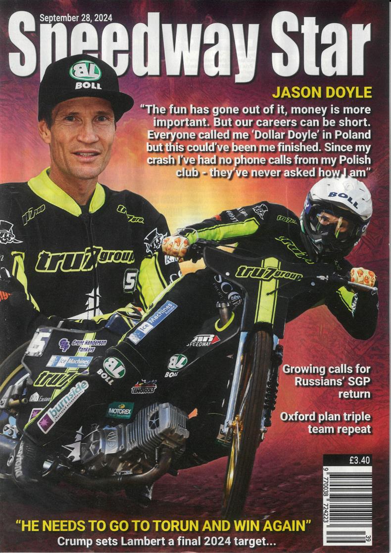 Speedway Star - 28/09/2024