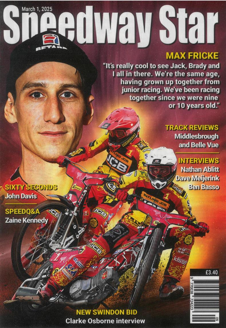 Speedway Star - 01/03/2025