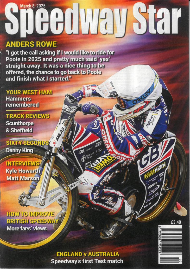Speedway Star - 08/03/2025
