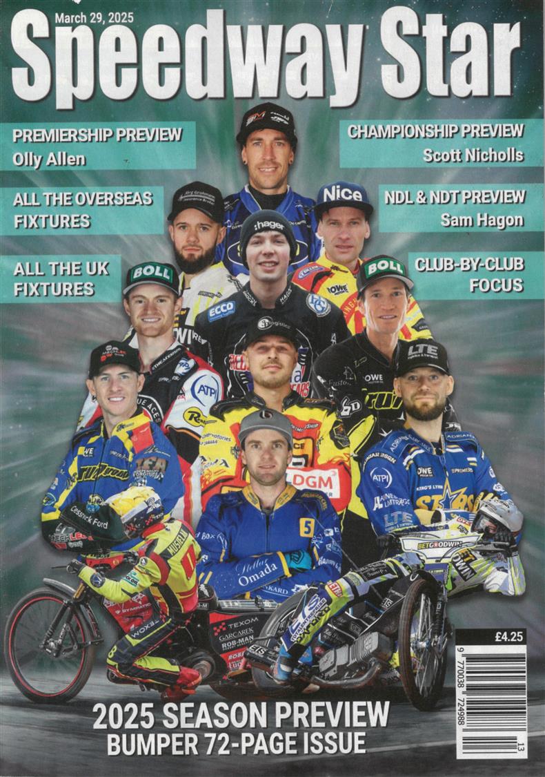 Speedway Star - 29/03/2025