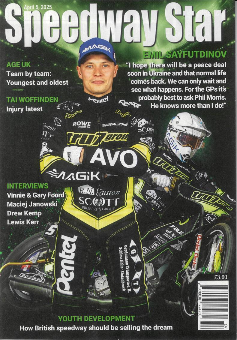 Speedway Star - 05/04/2025