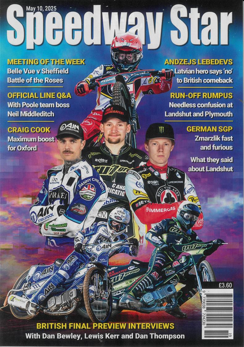 Speedway Star - 10/05/2025