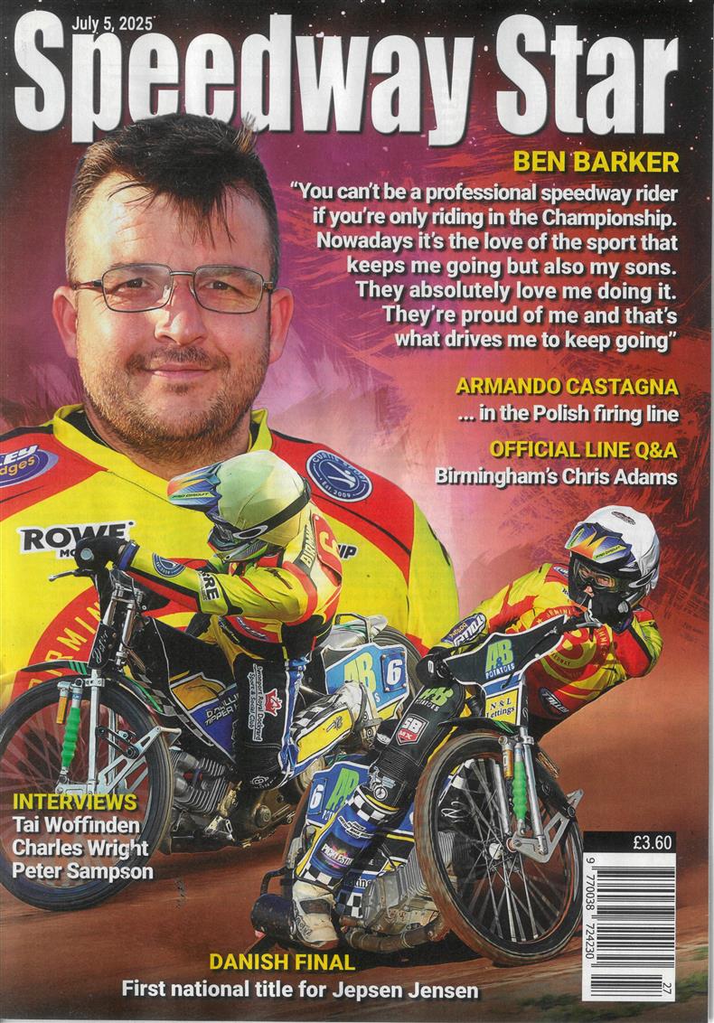 Speedway Star - 05/07/2025