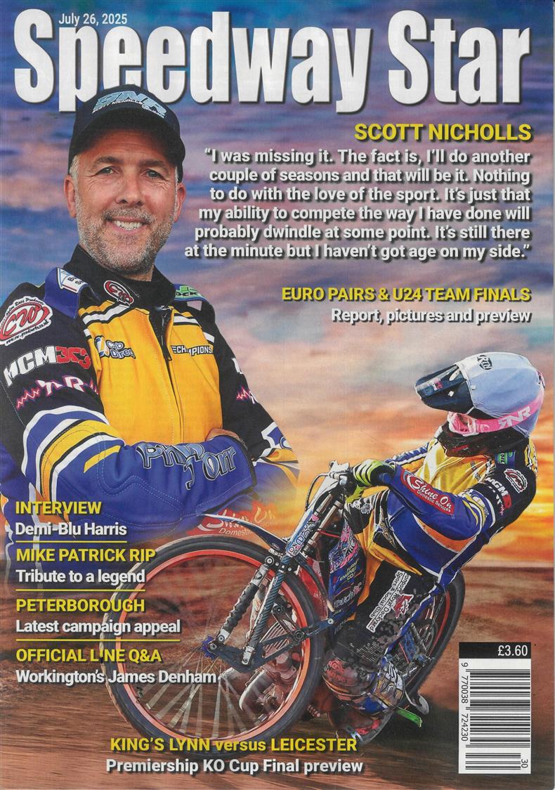 Speedway Star - 26/07/2025