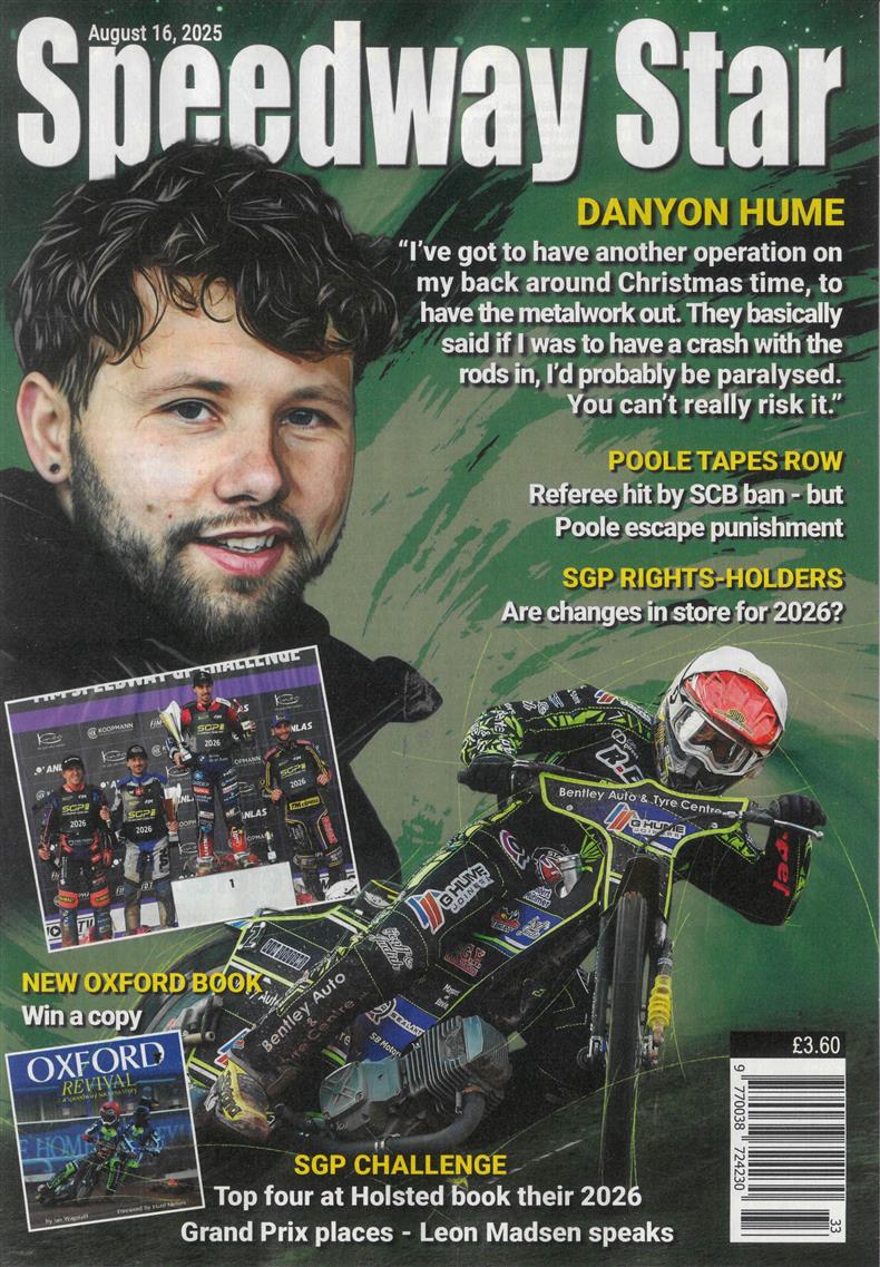 Speedway Star - 16/08/2025