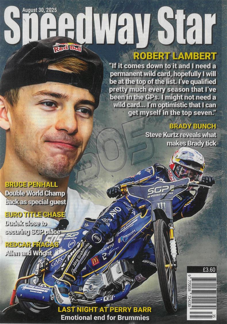 Speedway Star - 30/08/2025
