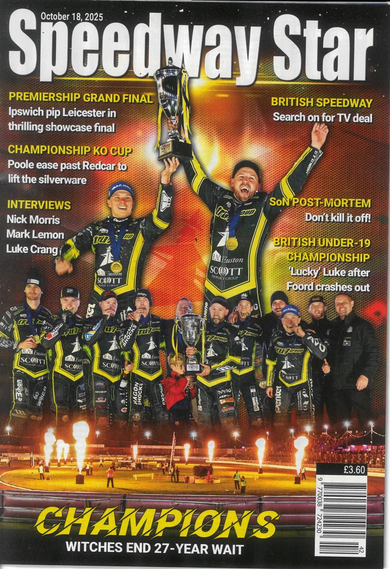 Speedway Star - 18/10/2025