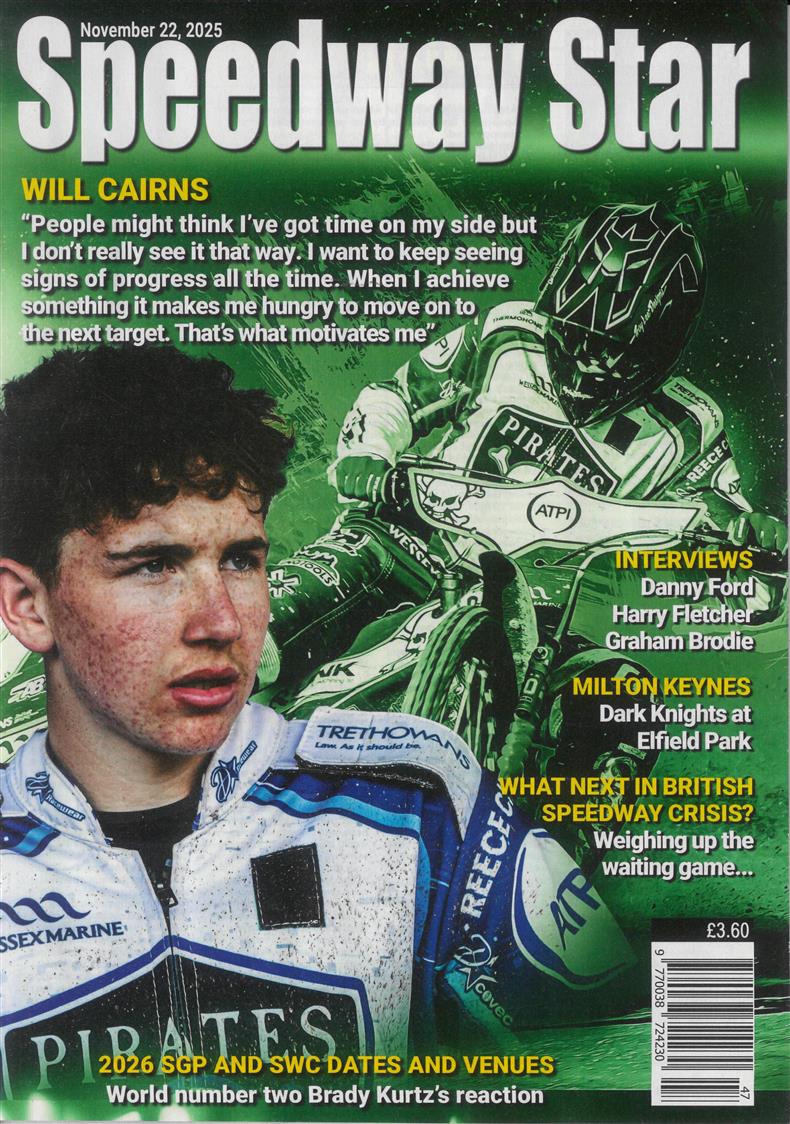 Speedway Star - 22/11/2025