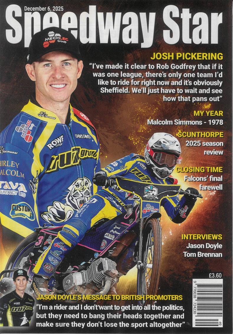 Speedway Star - 06/12/2025