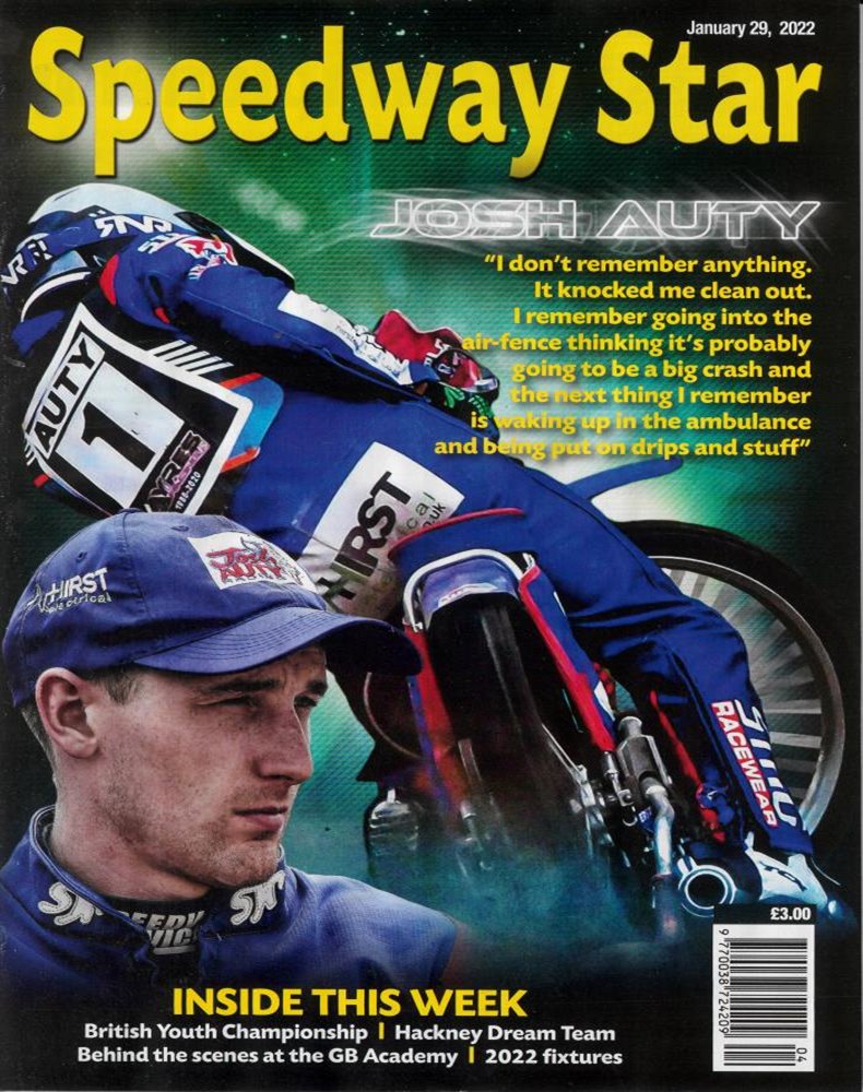 Speedway Star Magazine Issue 29/01/2022
