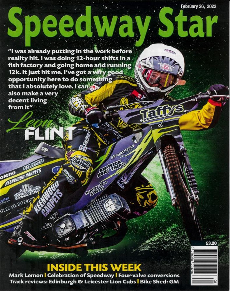 Speedway Star Magazine Issue 26/02/2022