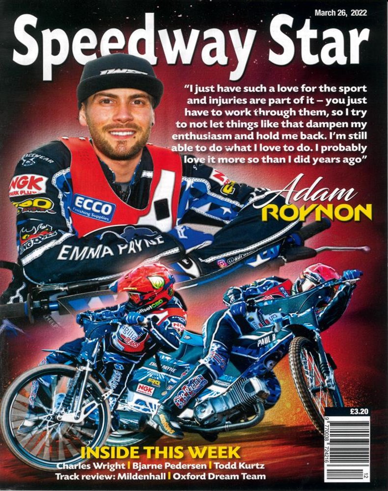 Speedway Star Magazine Issue 26/03/2022