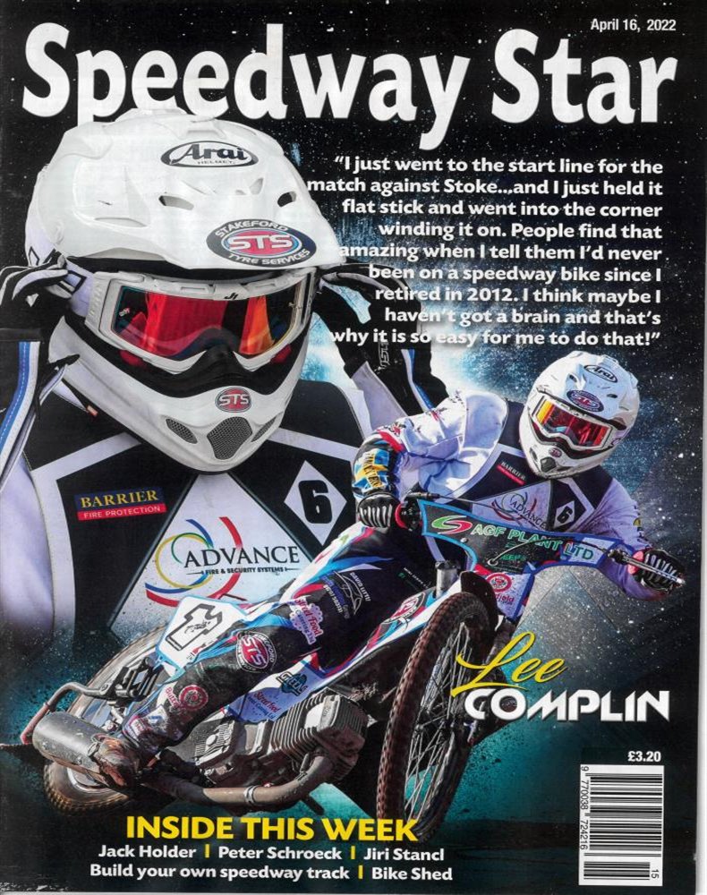 Speedway Star Magazine Issue 16/04/2022