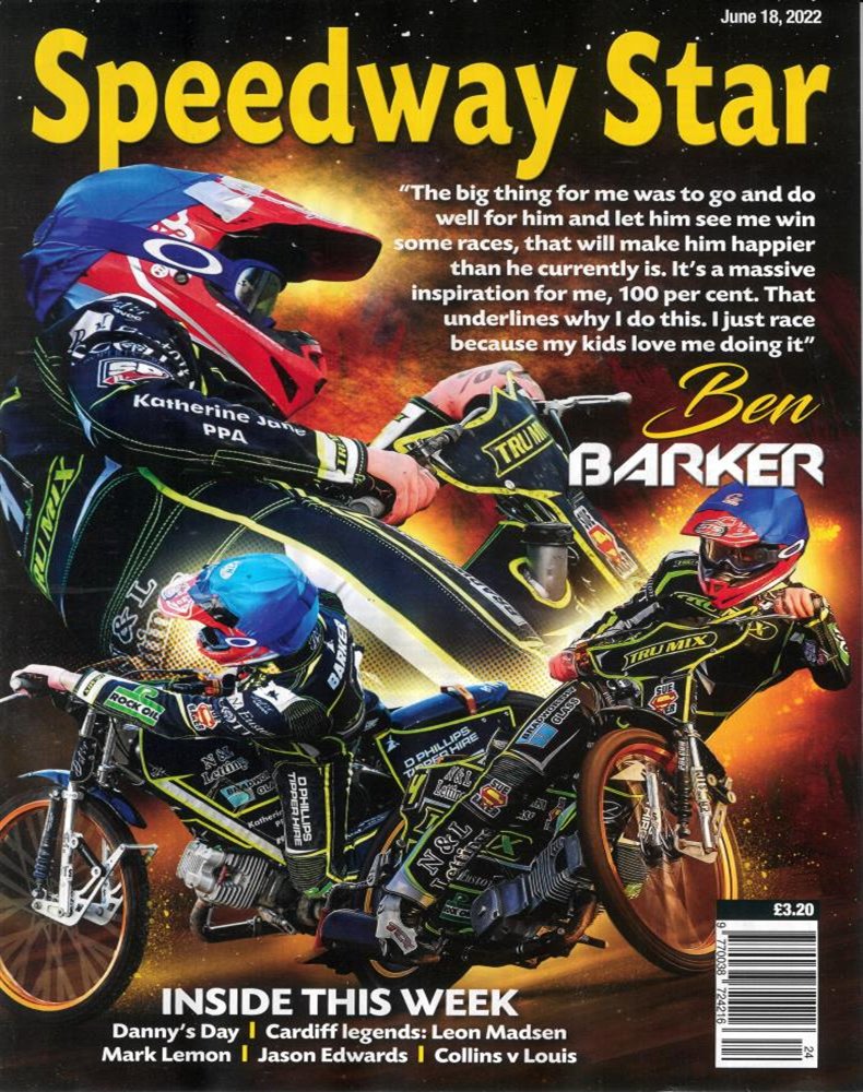 Speedway Star Magazine Issue 18/06/2022