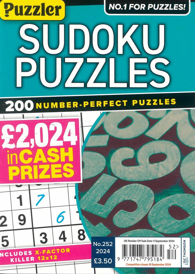 Sudoku Puzzles - NO 252