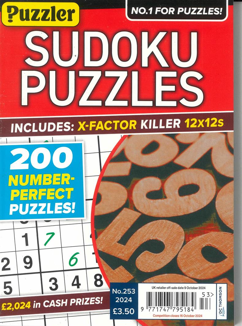 Sudoku Puzzles - NO 253
