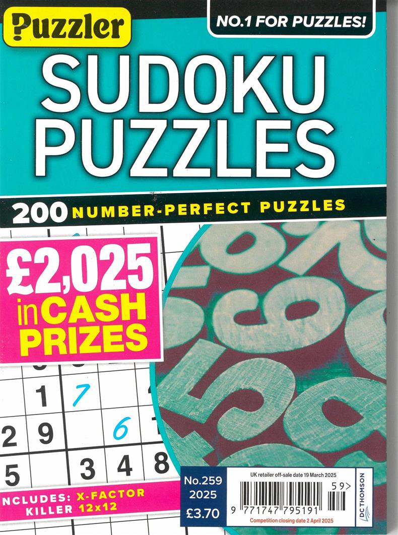Sudoku Puzzles - NO 259