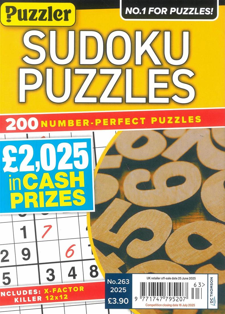 Sudoku Puzzles - NO 263