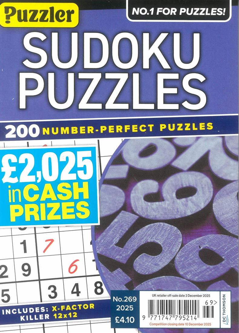 Sudoku Puzzles - NO 269