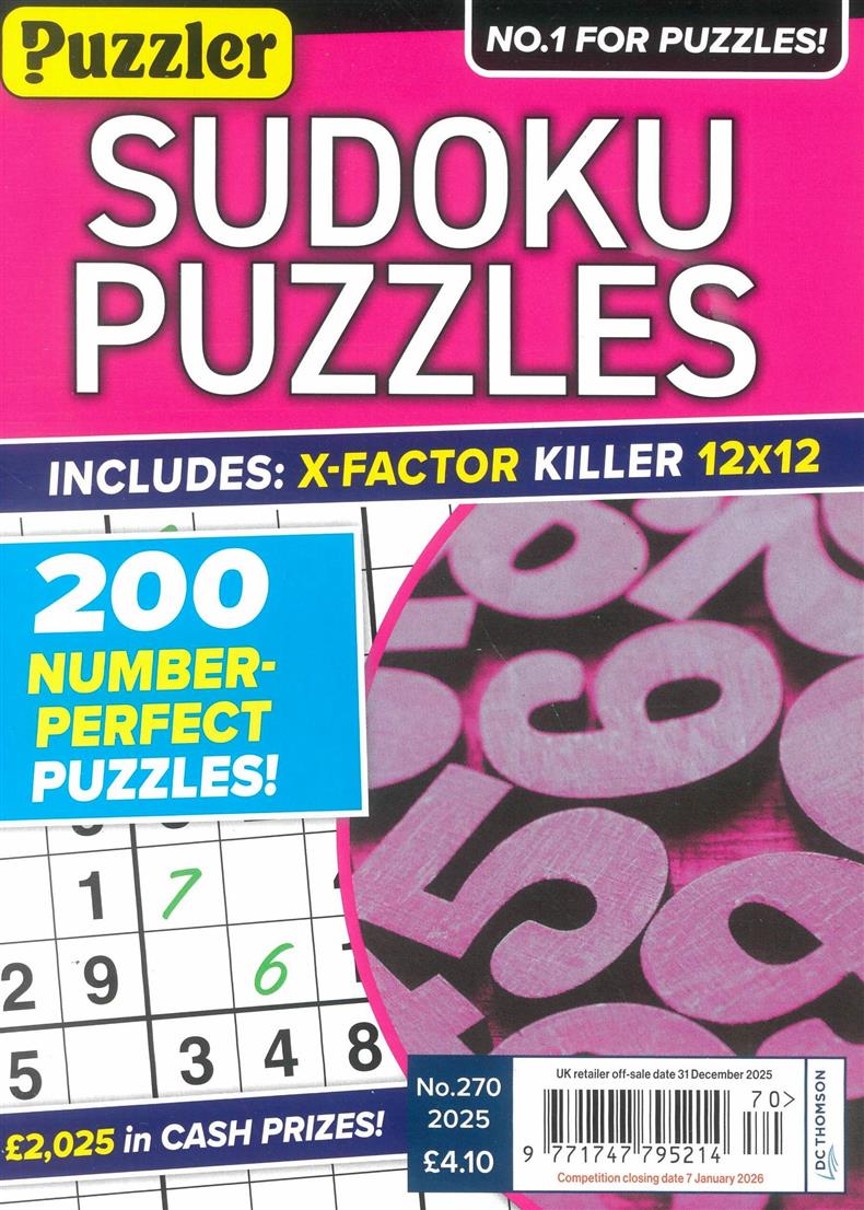 Sudoku Puzzles - NO 270