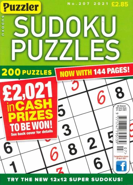 Sudoku Puzzles magazine