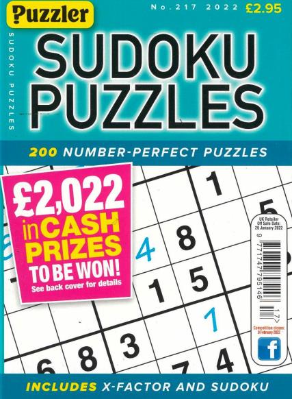 Sudoku Puzzles Magazine
