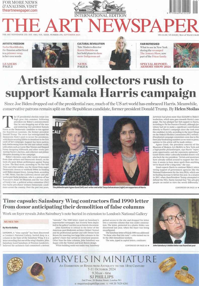 The Art Newspaper - SEP 24