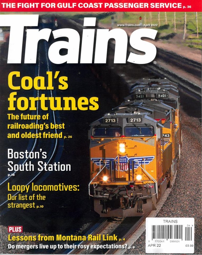 Trains Magazine Issue APR 22