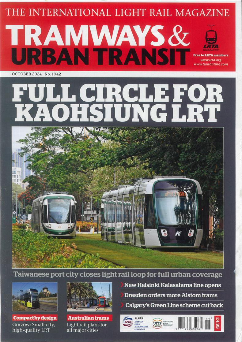Tramways & Urban Transit - OCT 24